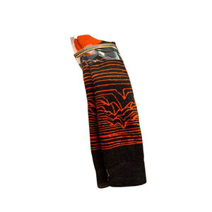 Unisex Smartwool Hosiery & Socks large Size Black Orange Over-the-Calf